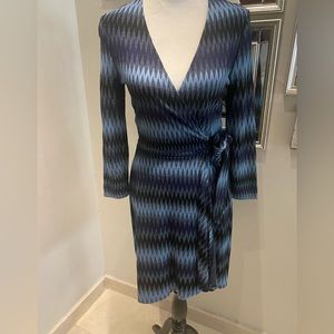 BCBG Maxazria chevron print dress